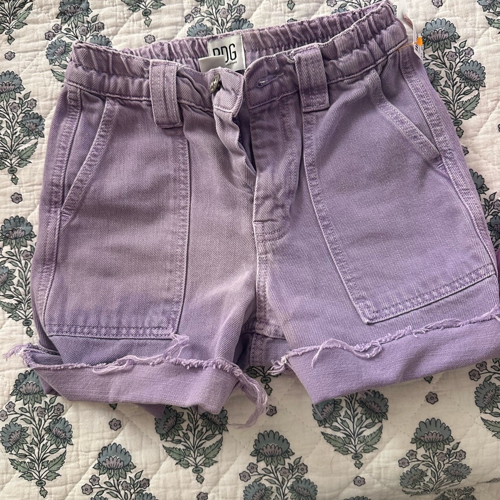 BDG Purple Skate Jean Shorts